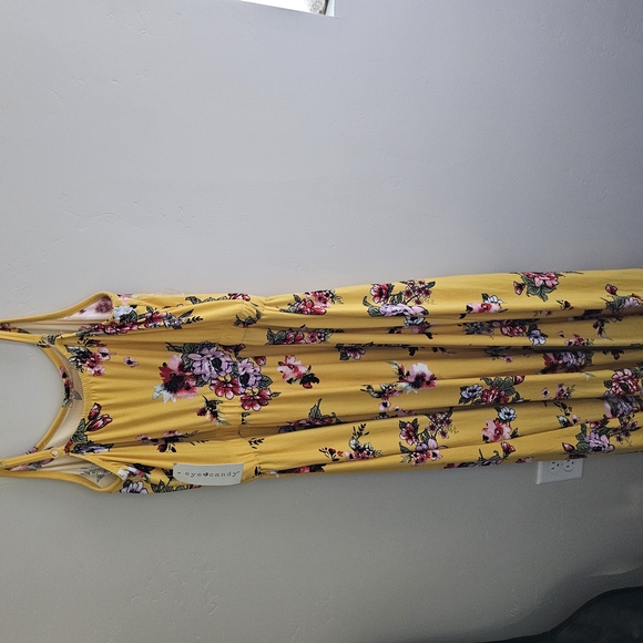 NWT Eye Candy Yellow High Low Romper - Picture 2 of 4